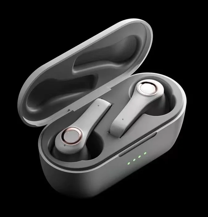 ANC True Wireless In-Ear Earbuds Active Noise Cancellation Compatible with iPhone and Android Blue tooth Earbud Headphone