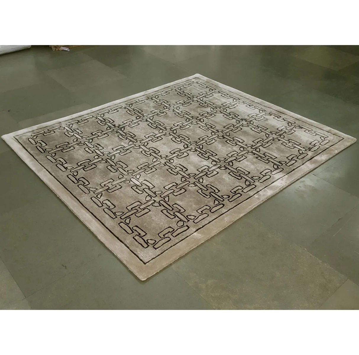 CUSTOMIZED HAND-TUFT SILK CARPET DESIGNER RUGS