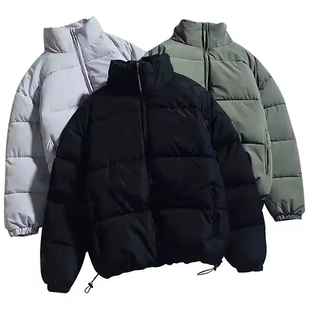 Breathable Standard Plus Size Hooded Jacket Mens Winter Lightweight Puffer windproof Coats Down comfortable  Warm up Jackets