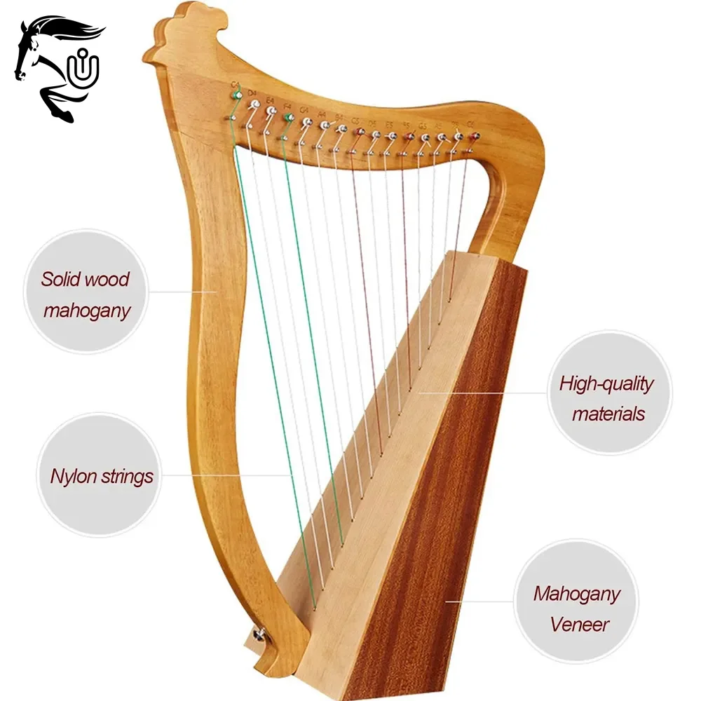Unique Product Irish Harps Wholesale Rate Irish Harps High Quality Material Made In Pakistan Irish Harps