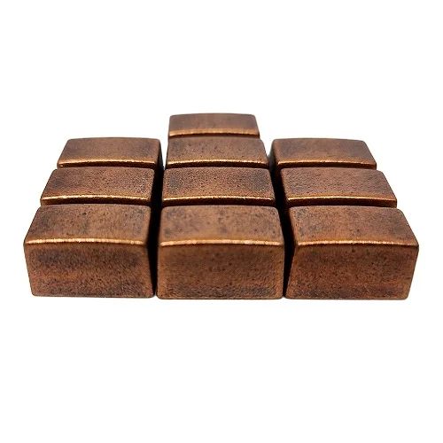 Pure Copper Ingot 99.999%Phosphorous Copper Ingots