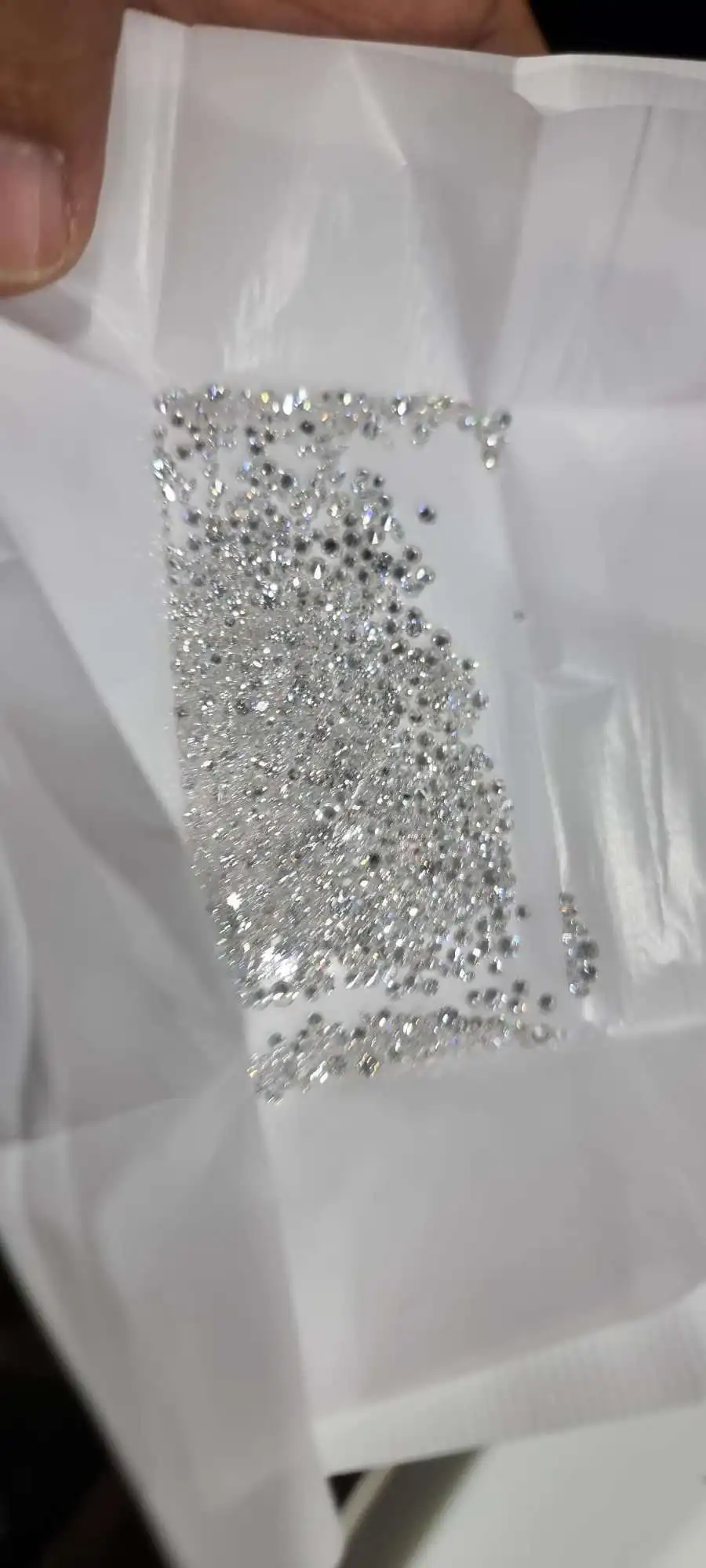 Loose Synthetic Polish Diamonds CVD Lab Grown Diamond Star Melle Diamonds With Best Price From India