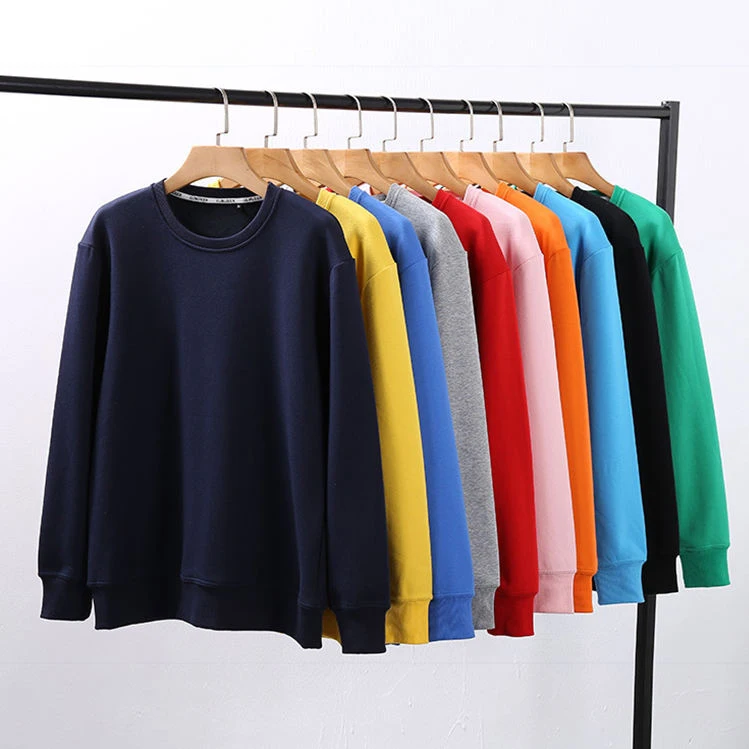 Custom Logo Heavy Cotton Crewneck Sweatshirt Oversize Hoodie For Men Pullover Shirt