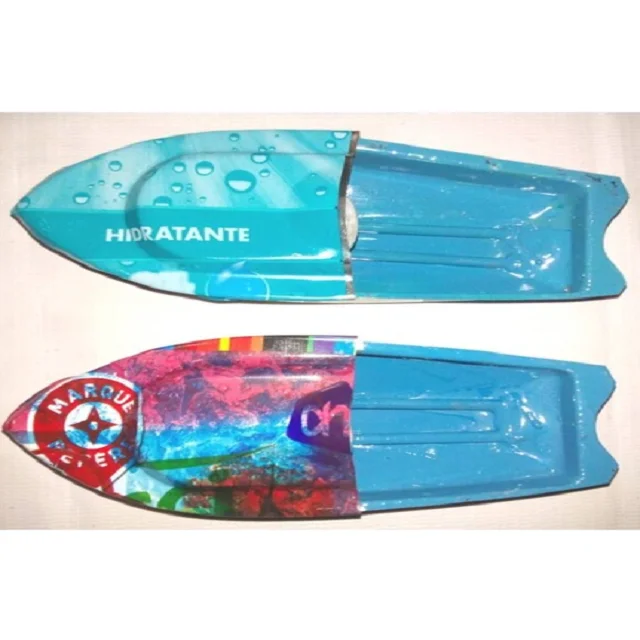 Поп-поп-лодка (изготовлена из переработанного продукта)