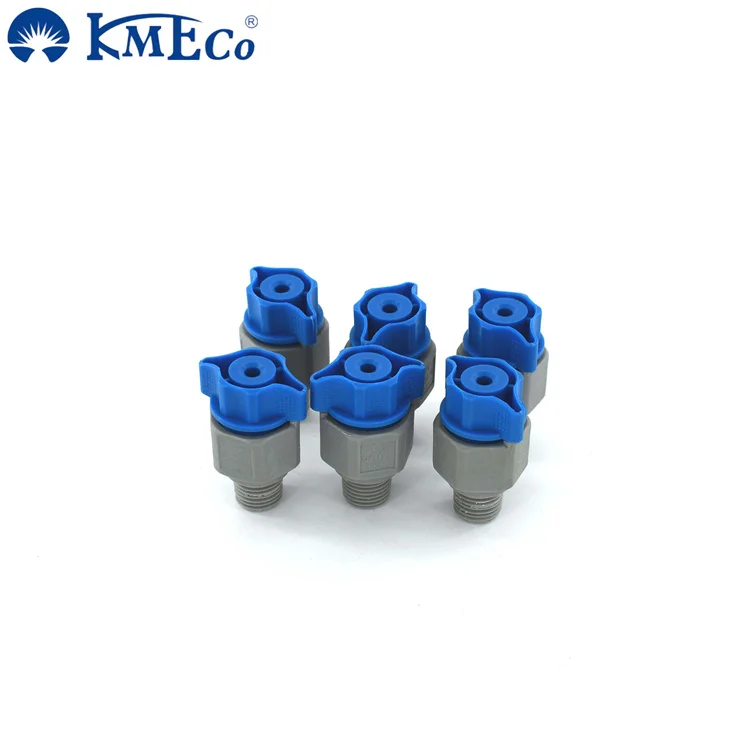 KMECO Promax  QPHA Plastic Quick Release Spray Tip Standard Full Cone Spray Nozzle