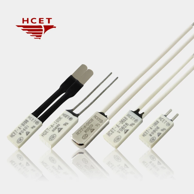 High Quality Manufacturer HCET-A New Energy Charging Pile Bimetal Thermal Protector Switch Thermostat