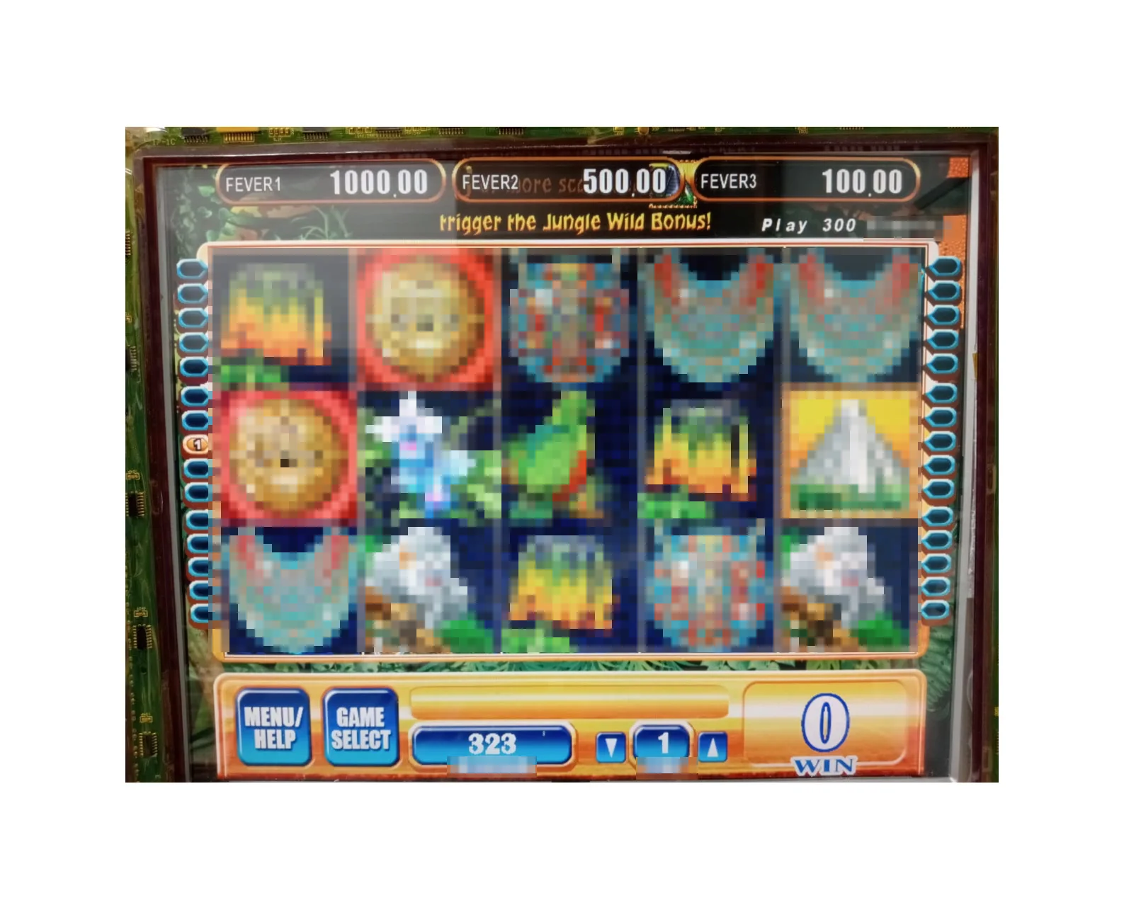Royal GDX V.1 6 in 1arcade game machine coin pusher pog game board tragamonedas wms550 pot of gold factory manufacturer