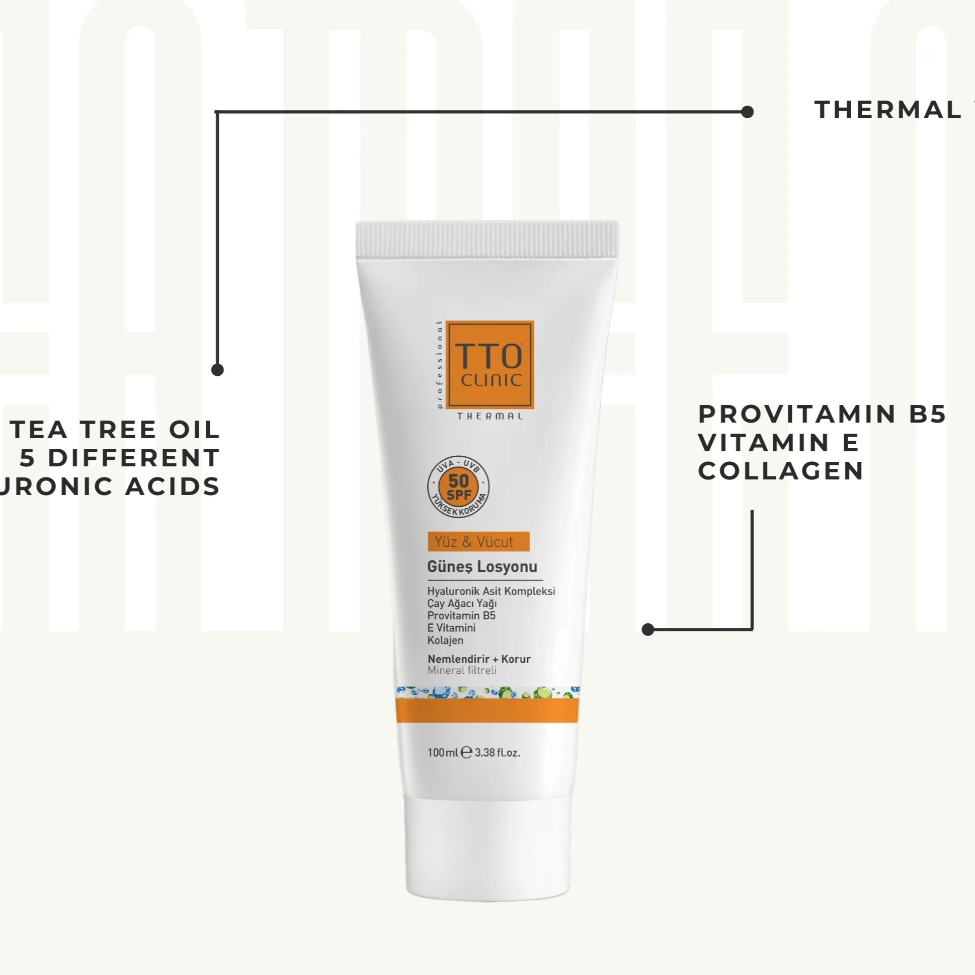 TTO CLINIC SUN LOTION