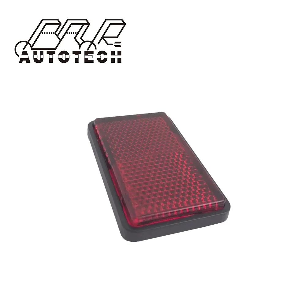 Motorcycle Rear Round Attached Sticker Reflector with E-Mark