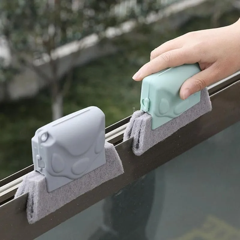 Window Dust Brush Wash Cleaning Tool Gap Dead Angle Kitchen Car Cleaner Products Glass Household for Windowsill Sponge