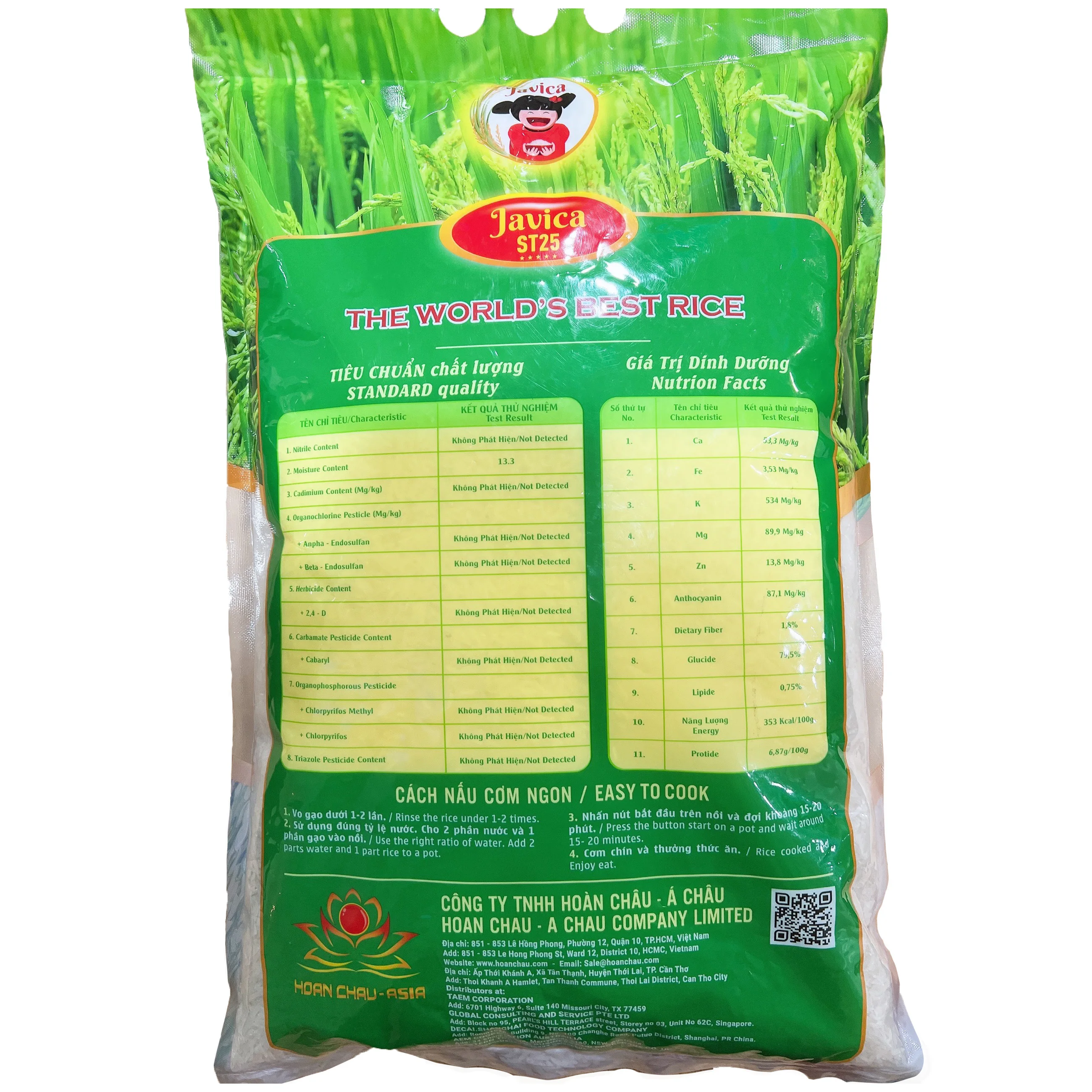 Hot Selling 2022 Wholesale Long Grain White Rice From Vietnam Best Price For ST25 Rice To Export Ready To Ship