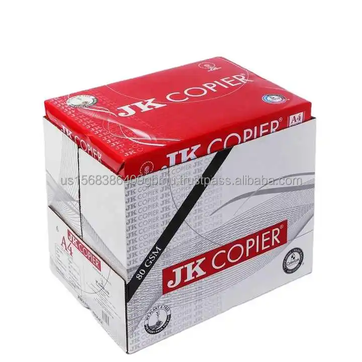 JK Copier Paper A4 / Wholesale JK A4  White 70 75 80 GSM Copier Paper at Factory Price