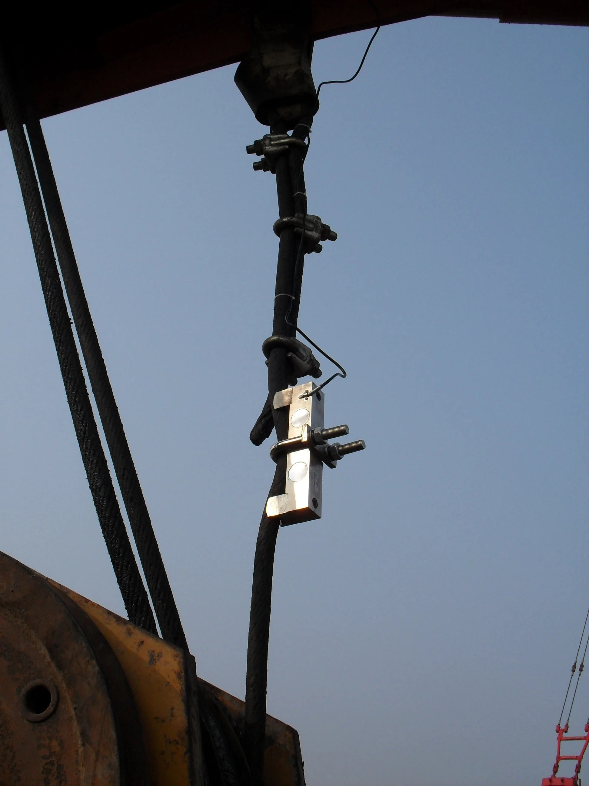 Construction Machinery Parts Clamp Type Load Weighing Sensor for Crane Use