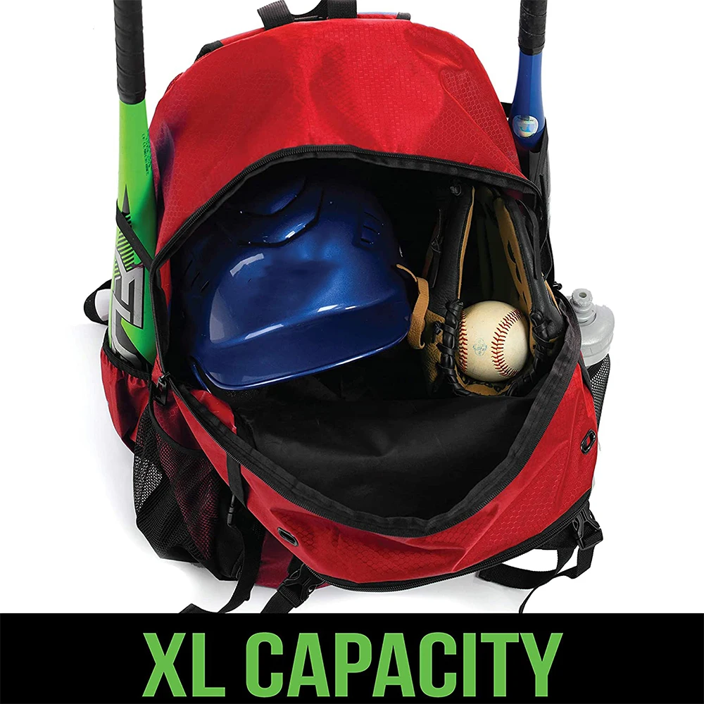 New Arrive Best Quality Oem Price Baseball Bat Back Pack Bag,Youth Team Baseball Backpack Equipment Baseball Bag