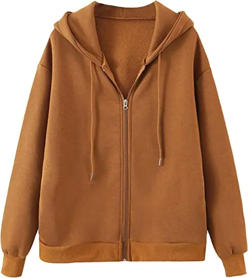 Модный дизайн женские милые толстовки осенняя куртка для девочек-подростков повседневная одежда большого размера с капюшоном на плечах Женская толстовка молнии