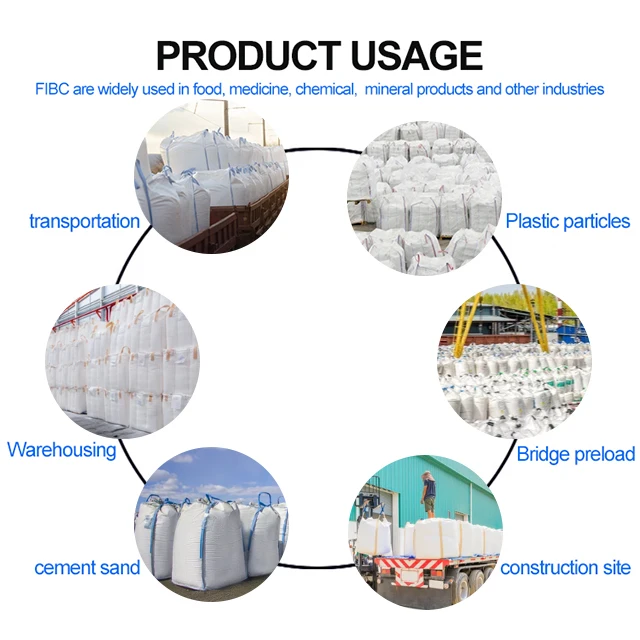 PROSKY 1000kg 1 ton sac big bag polypropylene for prilled urea n46% fertilizer