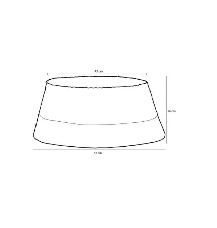 New product Woven Round Christmas Tree Collar, Hyacinth/Rattan/Seagrass Christmas Tree Ring, Xmas Tree Skirt 2024