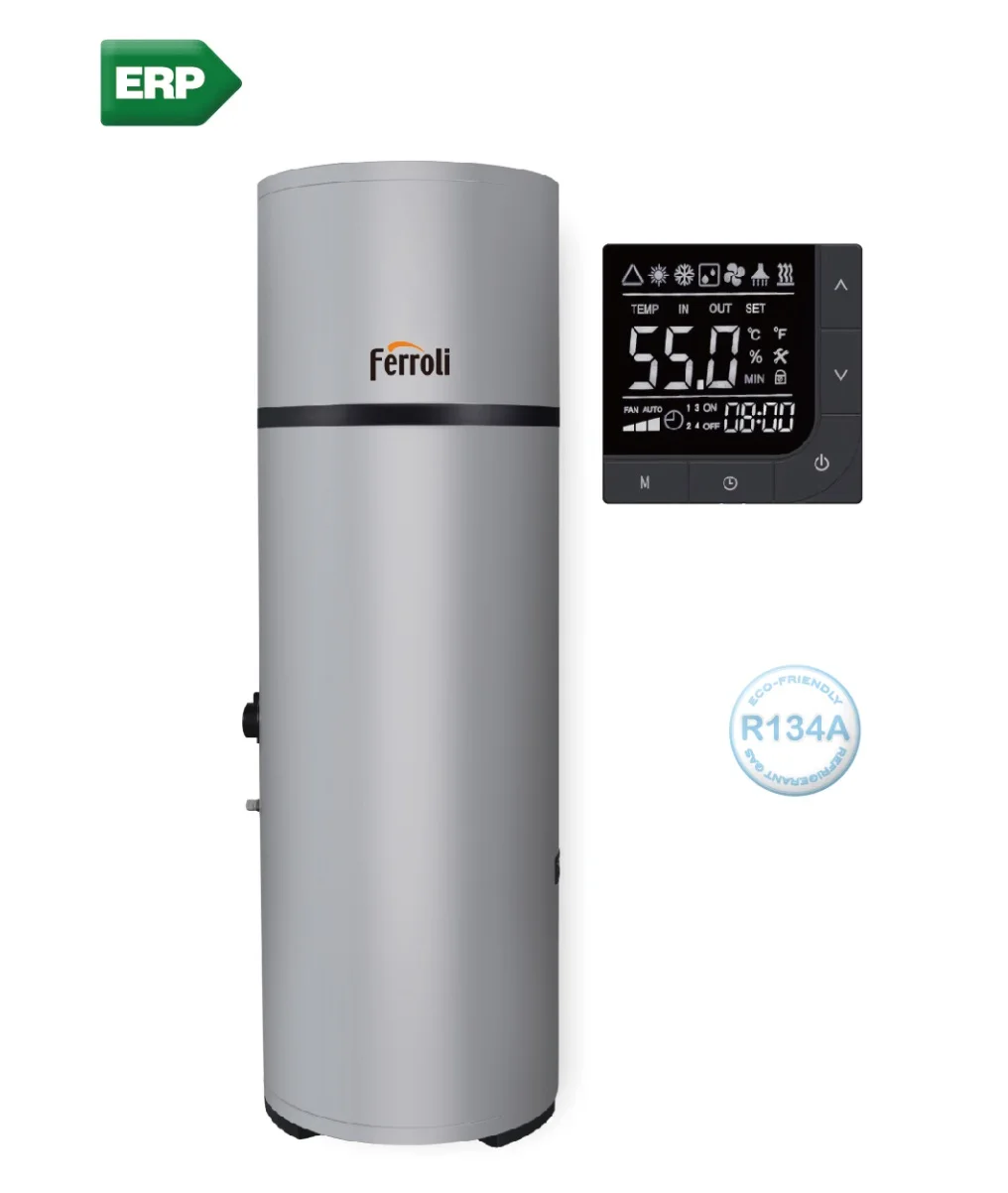Электрический моноблочный водонагреватель Ferroli R134A 90 л/120 л/150 л/170 л/200 л/260 л/300 л внутренний резервуар открытый тепловой насос