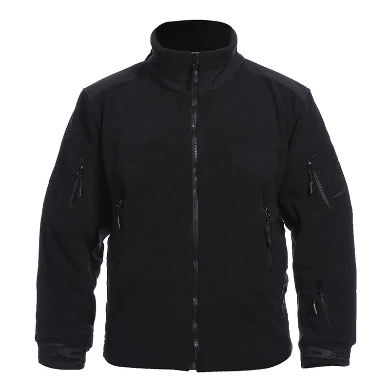 Fleece Jacket Men Autumn Outer Tactical Uniform Soft Lightweight Outdoor Casual Jacket Men Warm