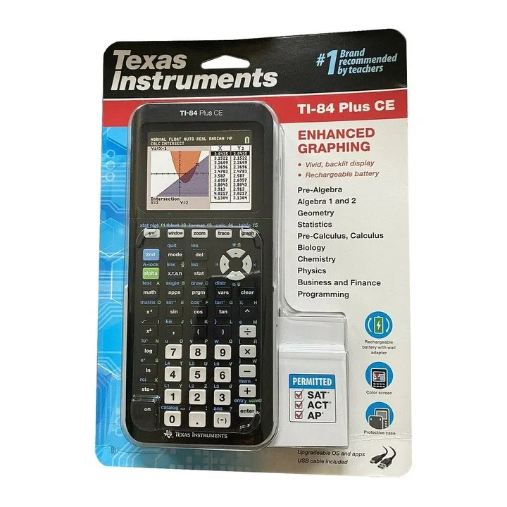 Wholesale Dealer of Texas Instruments TI-84 Plus CE Graphings Calculator Black 7.5 for Bulk Purchasers