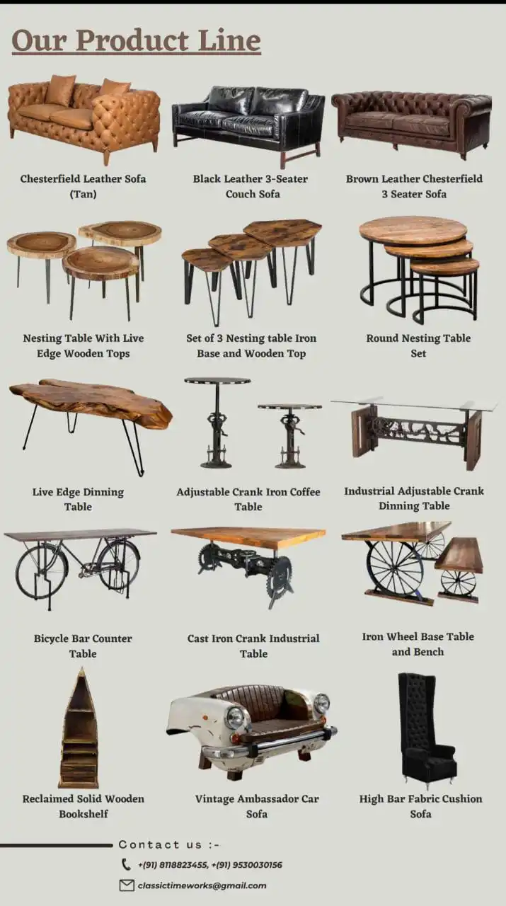 Rustic Brown Black PU Upholstered Bar Stools Breakfast Counter Dining Chairs Footrest Simple Assembly Required Industrial