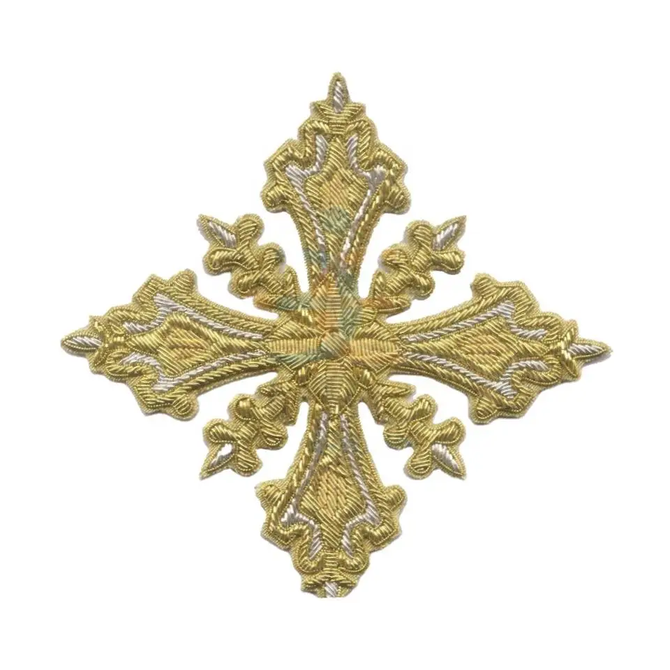 Золотые кисточки из 2023 ниток для православных вещей и церковных украшений (11000007590173)
