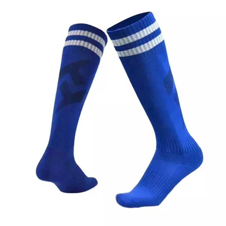 Hot Sale men socks customized design knitted jacquard design long  American Grip socks Athletic football Ankle socks