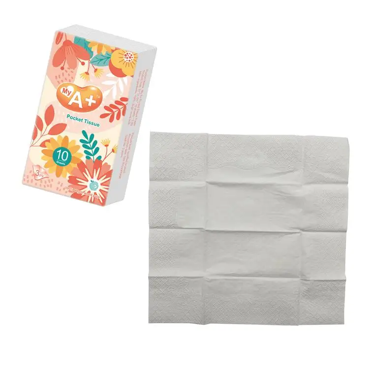 Hot Sell 3ply Mini Pack Tissue Paper Soft Good Price Facial Tissue Handkerchief Pocket Tissue (10000011370972)