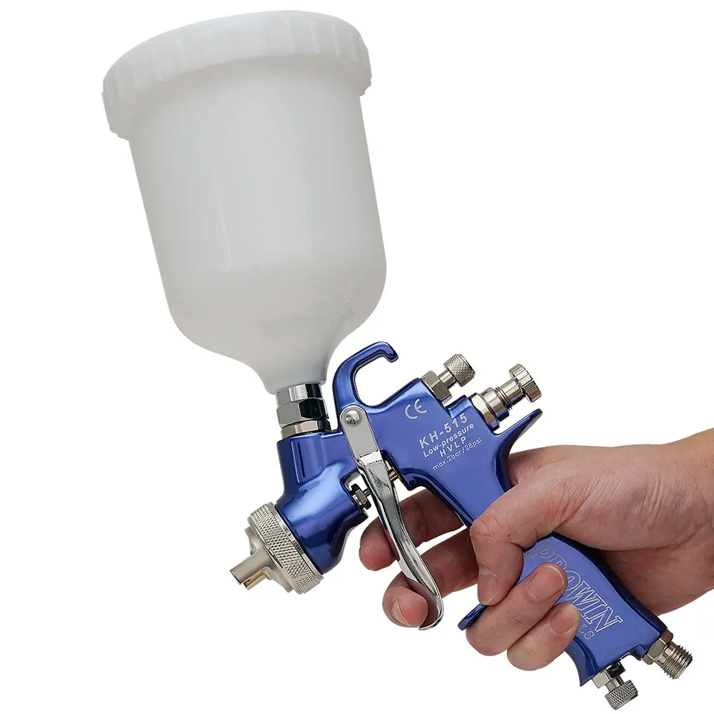 high volume low pressure HVLP spray gun for clearcoat