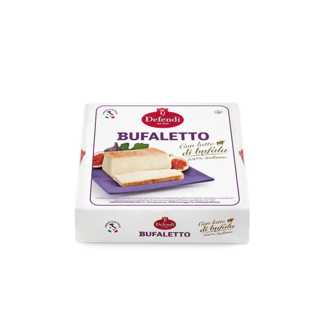 Italian gourmet buffalo soft cheese BUFALETTO 2kg for Foodservice Horeca Retail