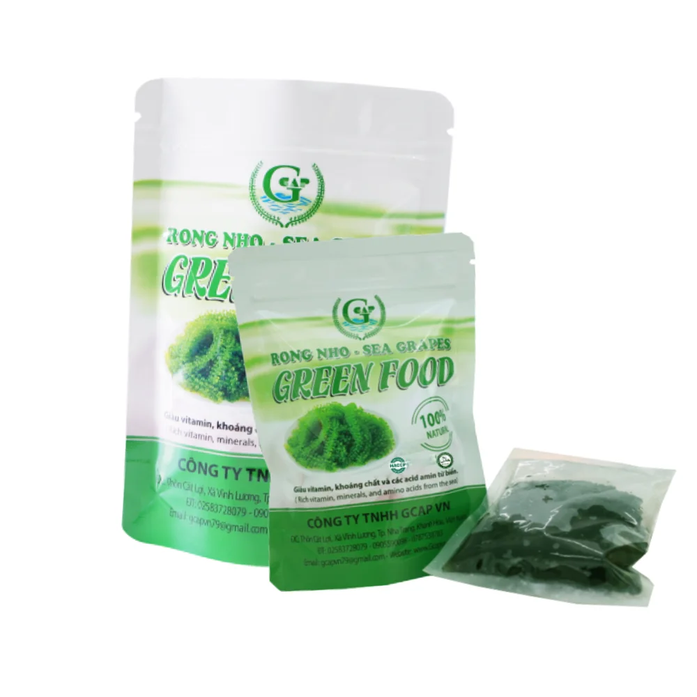 Sea Grapes Seagrapes 100% Natural Sea Grape Dried Longevity Low Moq Haccp Certification Packaging In Carton Box