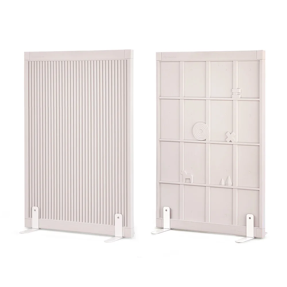 Takemehom First Partition indoor room divider space separation privacy screen for home office freestanding plastic wall panel