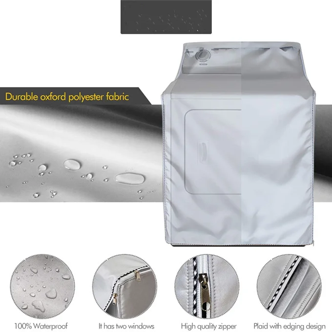 Top Load Washer Cover Anti rust Water proof Dust proof Washing Machine Cover
