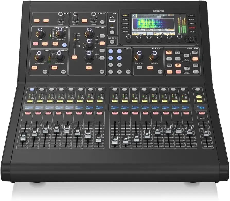 Hot Sale  Midas M32R Live Digital Mixer with DL32 Stage Box and Cat5 Network Cable Spool || In Stock