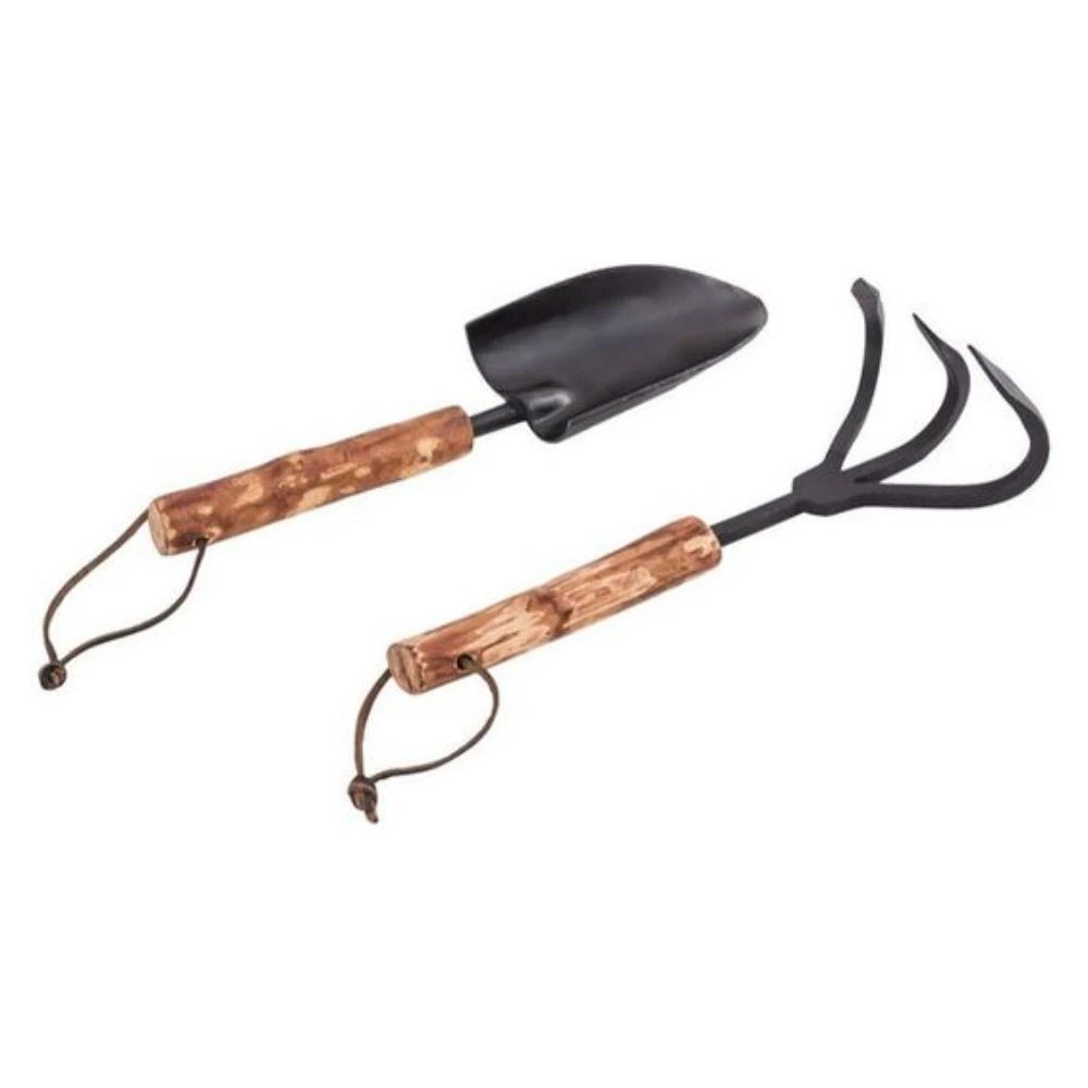 New Fancy Design Set Of 2 Garden Tools Kit Decorative Accessory Garden Perfect For Indoor Outdoor Usage In Reasonable Price