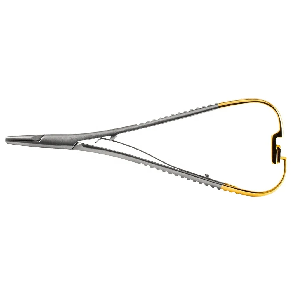 Stainless Steel Mathieu Needle Holders Dental Needle Holders TC Surgical Forceps Dental Instruments