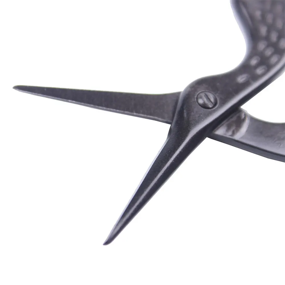 Stainless Steel Vintage Classic Embroidery Scissors Nail Art Stork Classic Scissors Cutters Tools