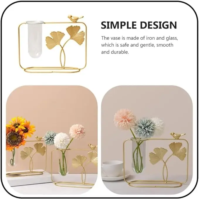 Decorative Items for Home Gift Items for  Propagation Station with Metal Frame Item Bedroom Home Office Living Room Decoration