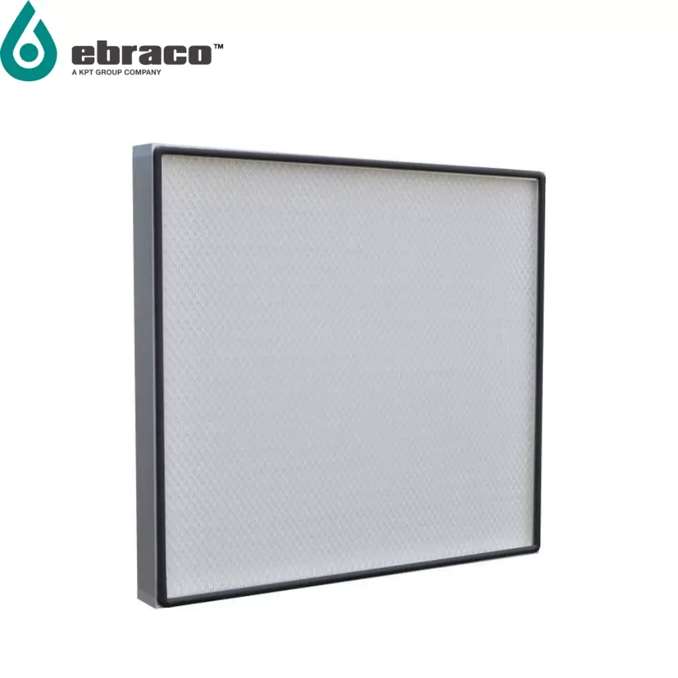Aluminum Separator 287x592x94mm Header Ebraco F8 90<Em<95 (12x24x4inch) Medium Fine Element Air Filter for HVAC, AHU, Cleanroom