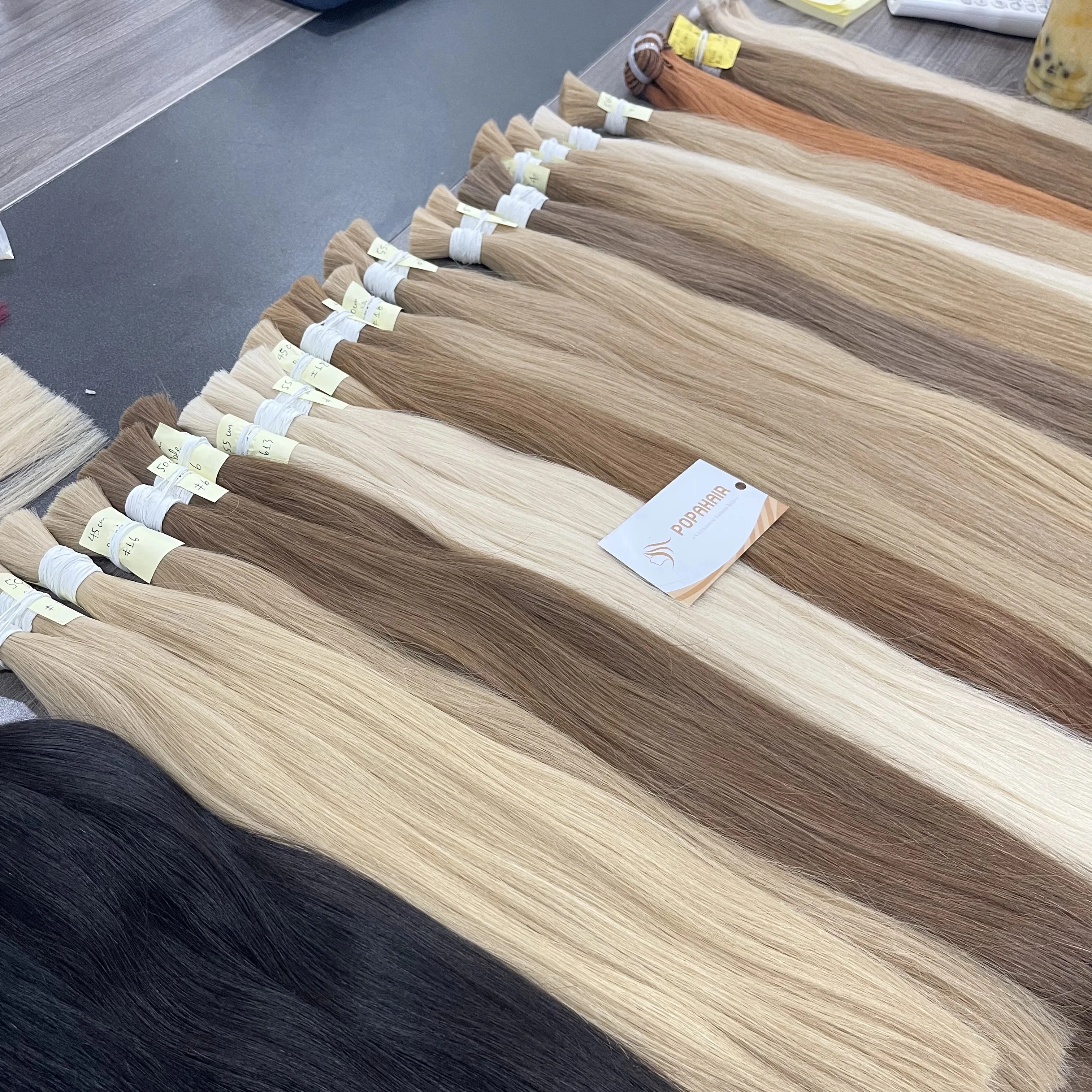 Best Selling Products Color Super Double Bulk Hair 100% Virgin Vietnamese Hair Made In Vietnam