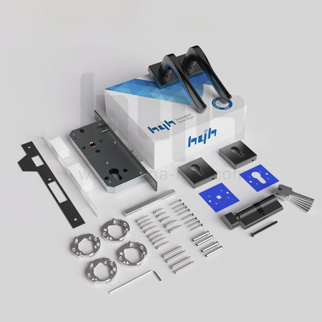 Guangdong-hyh Hardware French Double Side Door Mortise Lock In Foshan Different Types Entrance Mortise Lever Handle Lock