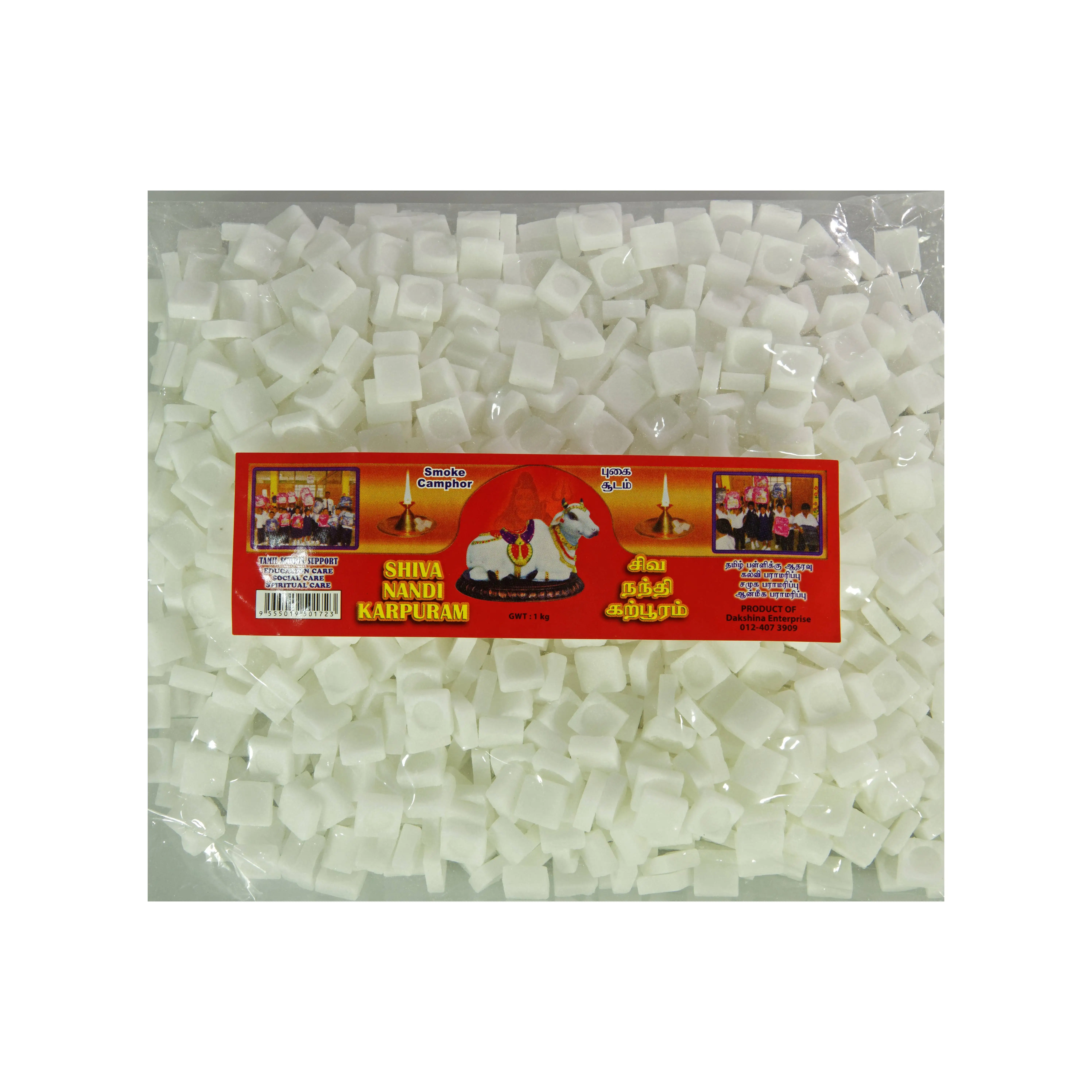 Wholesale Camphor Tablet Mild Black Flaky Floating High Flame Longer Burning Duration Quality Assured Malaysia Manufacturer