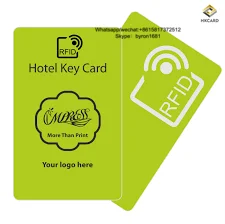 Programmable RFID hotel access card smart card compatible with MIWA SALTO lock key card