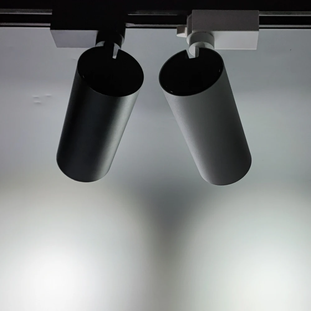 Wholesale Customized Shop Commercial use LED spotlight fixture 2 wire track adaptor LED track light