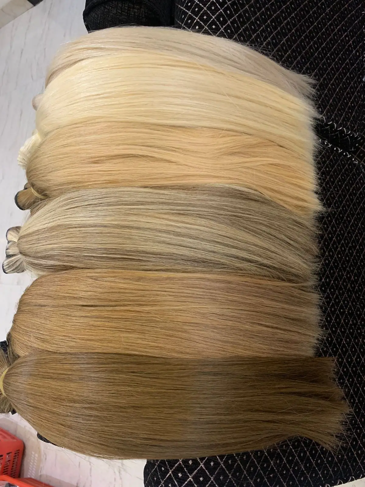 Европейские натуральные человеческие волосы Remy 100% Необработанные необработанные пряди волос Омбре HD кружева премиум качества для женщин