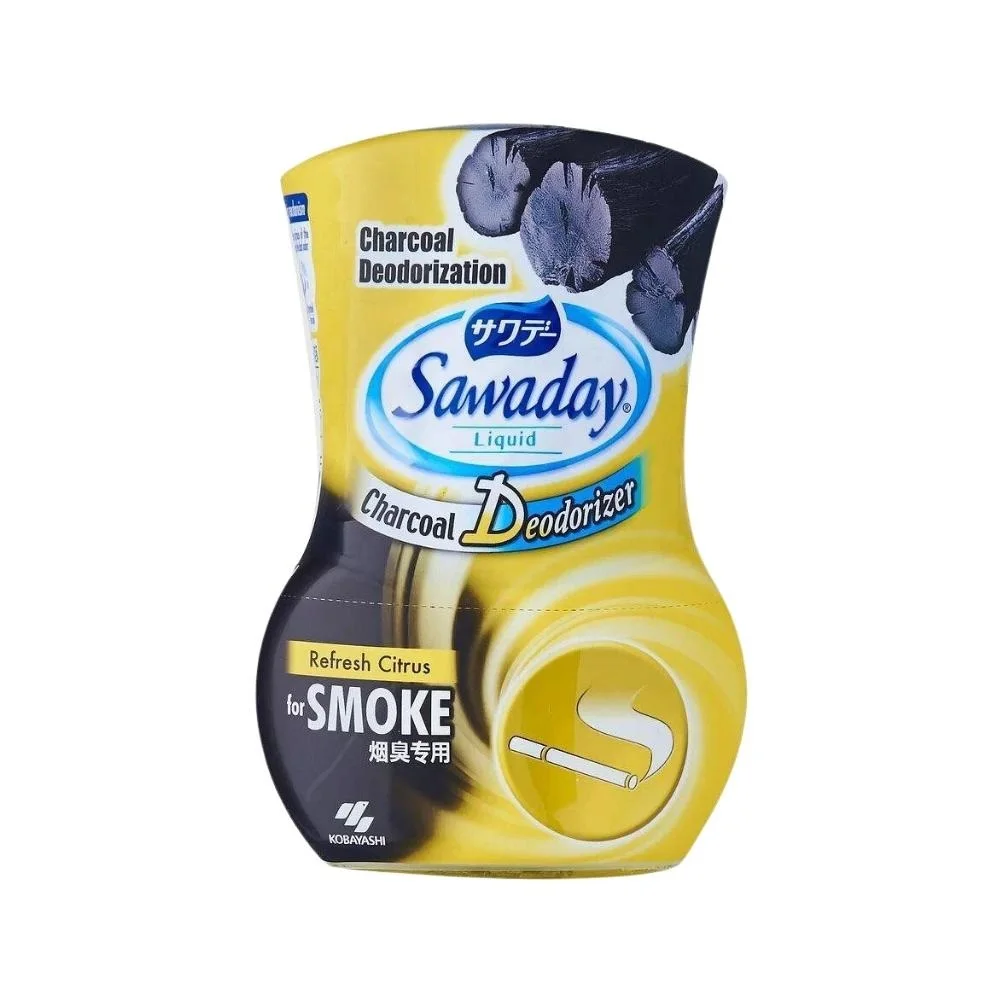 Home Solid Sawaday Charcoal Room Deodorizer Smoke with 350ml Large Size Bottle To Keep The Environment Scented and Comfortable
