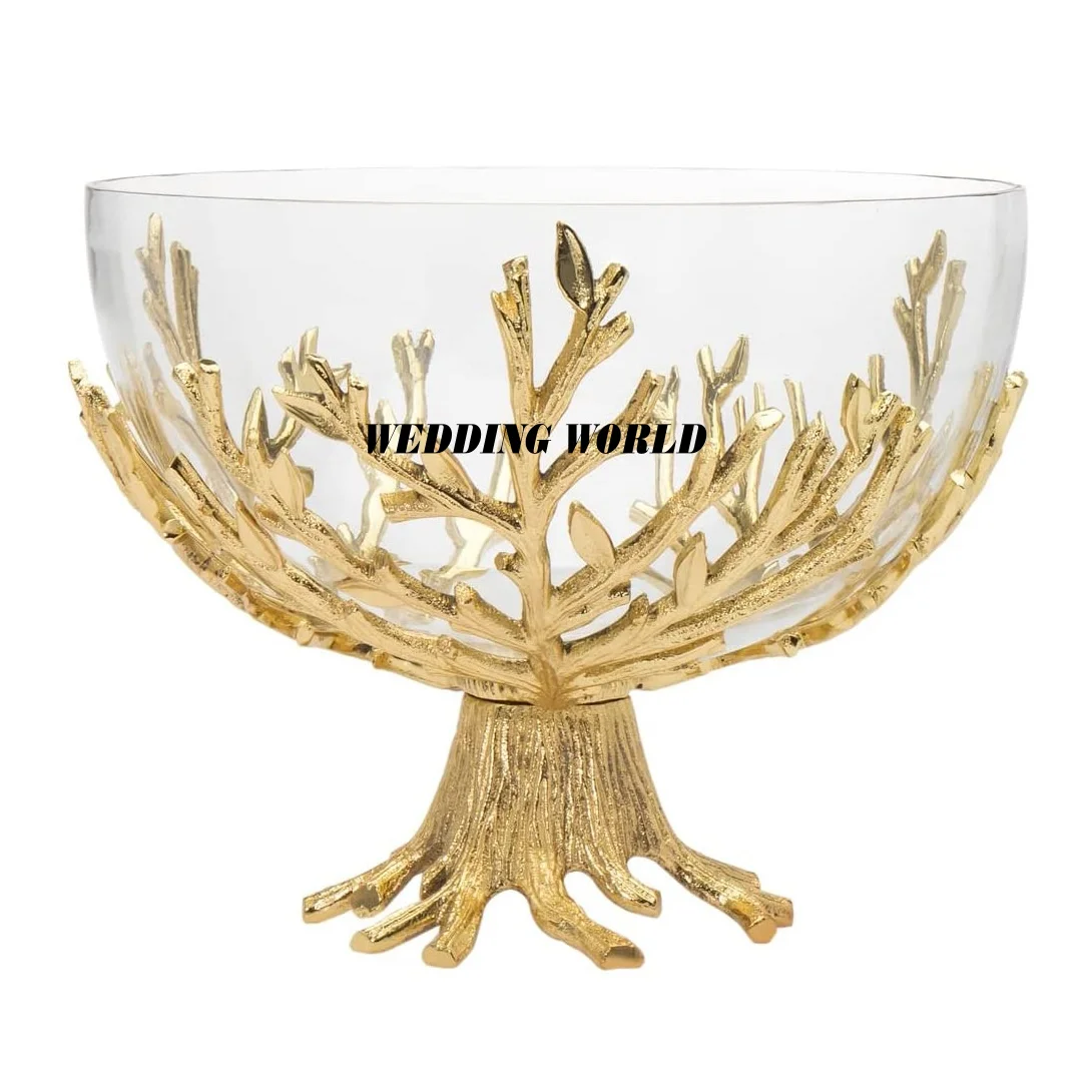 Handmade Glass Chocolate Bowl Traditional Design Wholesale Luxury Bowl Tableware Round Shape Home Decorative Chocolate Bowl