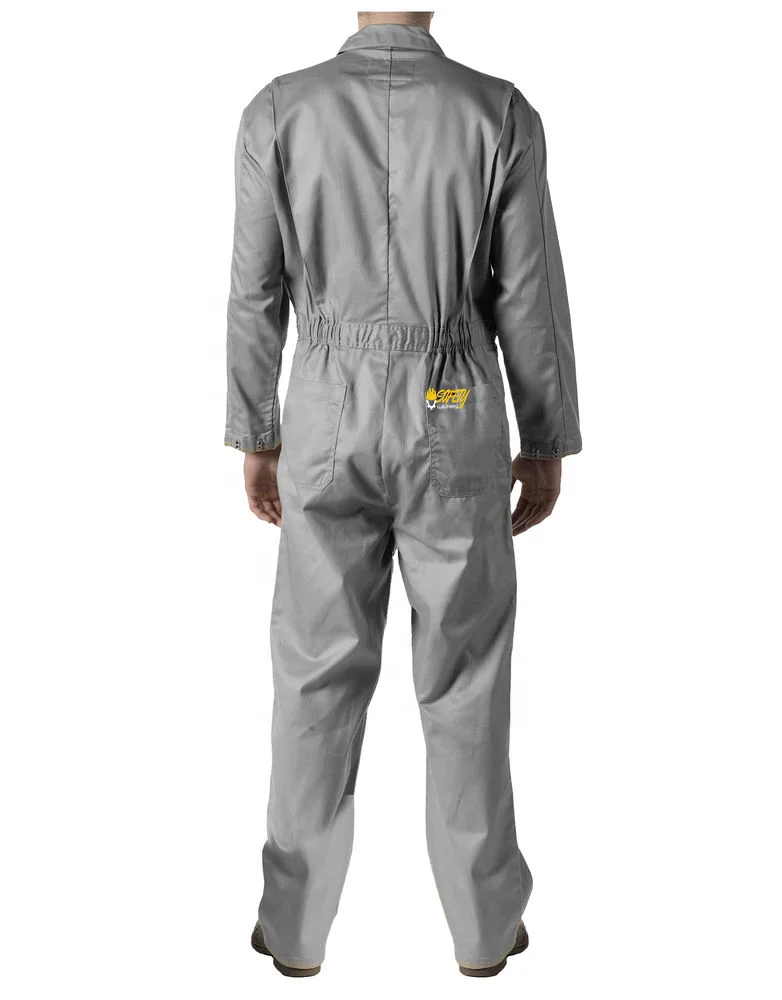 Men Hooded Overall Boiler Suit Work Jump Coveralls Custom Made High Quality Coveralls Painters Garage Suits Workwears