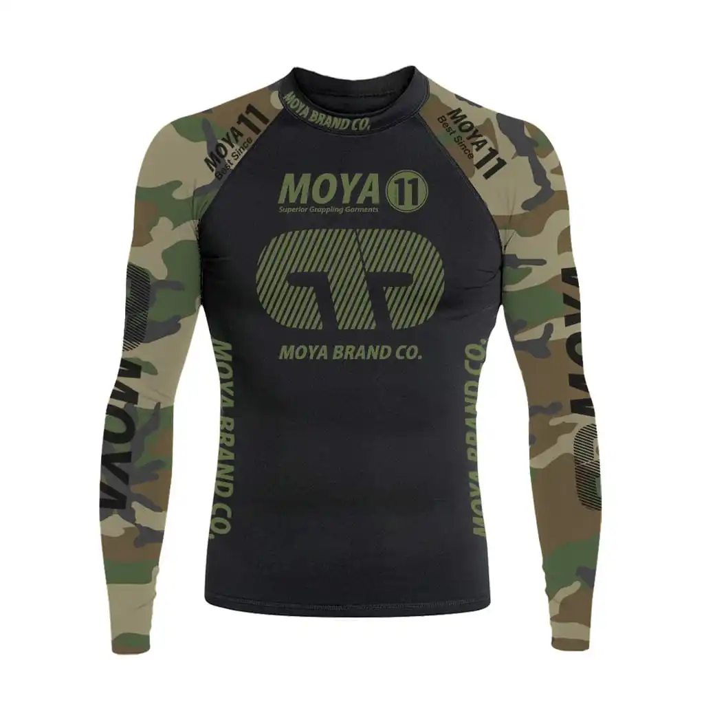Customized Design MMA Rash Guard BJJ Rashguard With Your Logo Made in Pakistan