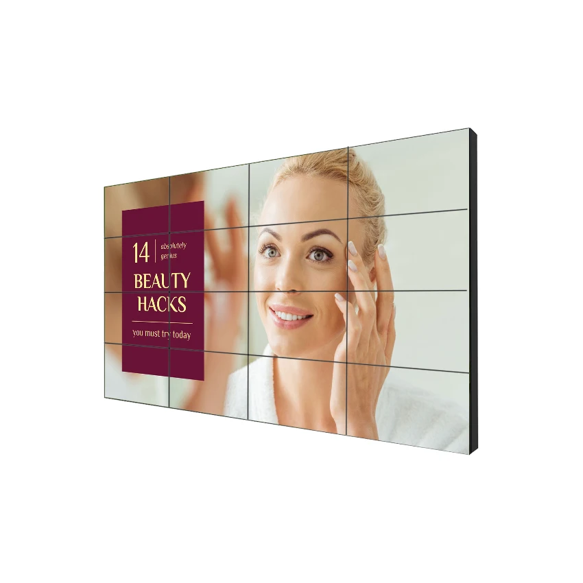 smart display Splicing Screens Did Lcd Video Wall retail wall-mounted advertising machine lcd digital signage player